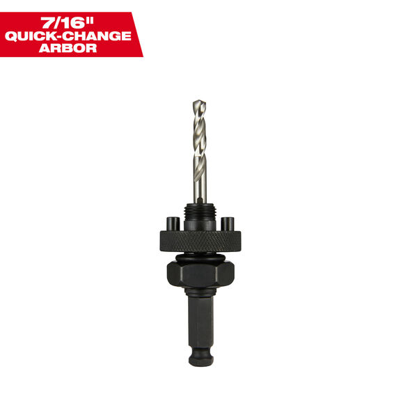 Large Thread No-Wobble Arbor 7/16" Shank image number 0
